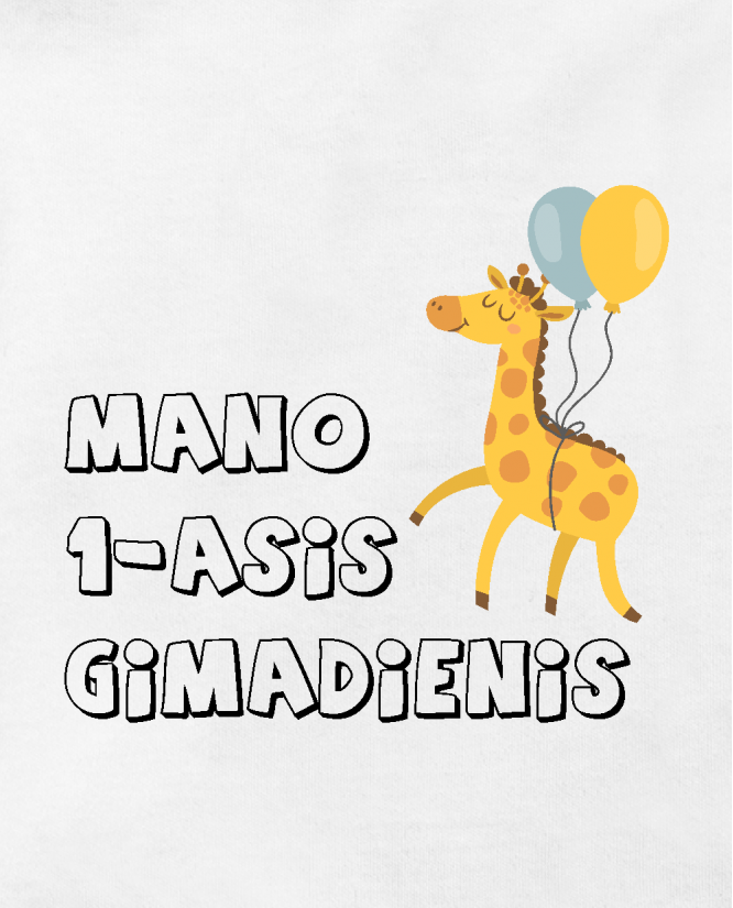 Mano pirmasis gimtadienis